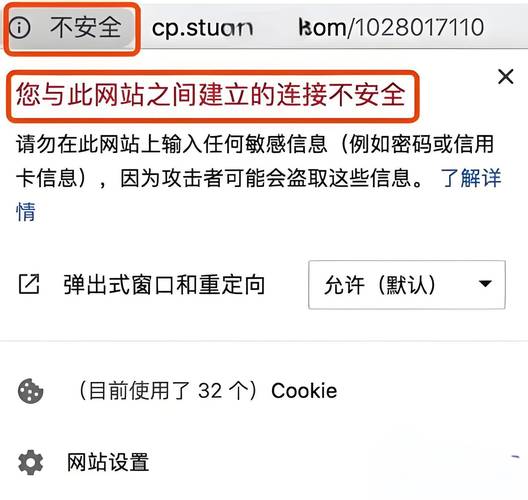 该网站安全证书的吊销信息不可用