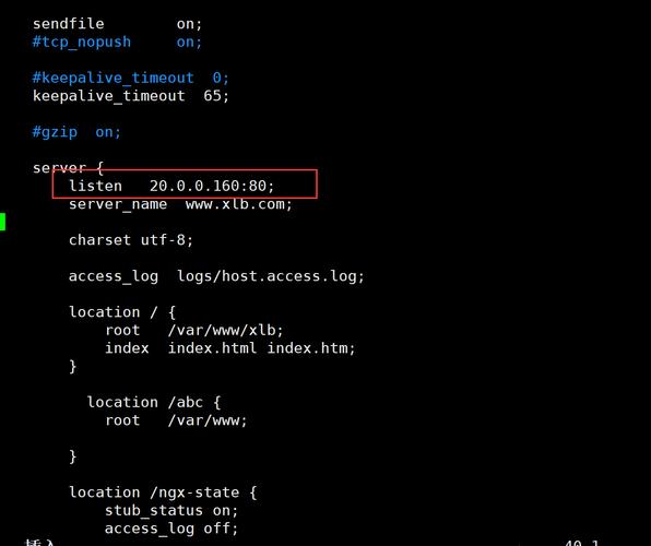 nginx 禁止ip访问网站