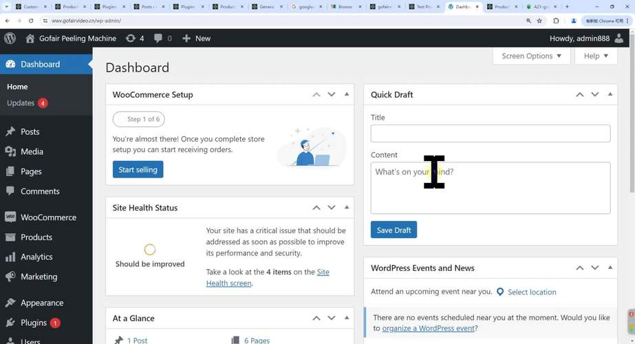 wordpress网站实例