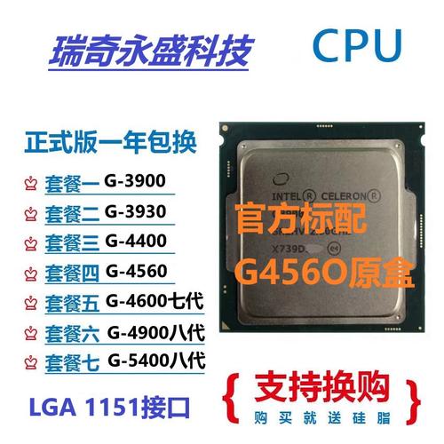 interg4900有哪些处理器