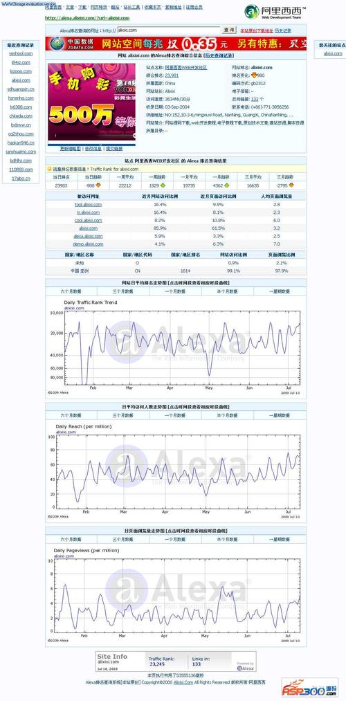 alexa排名前10的网站