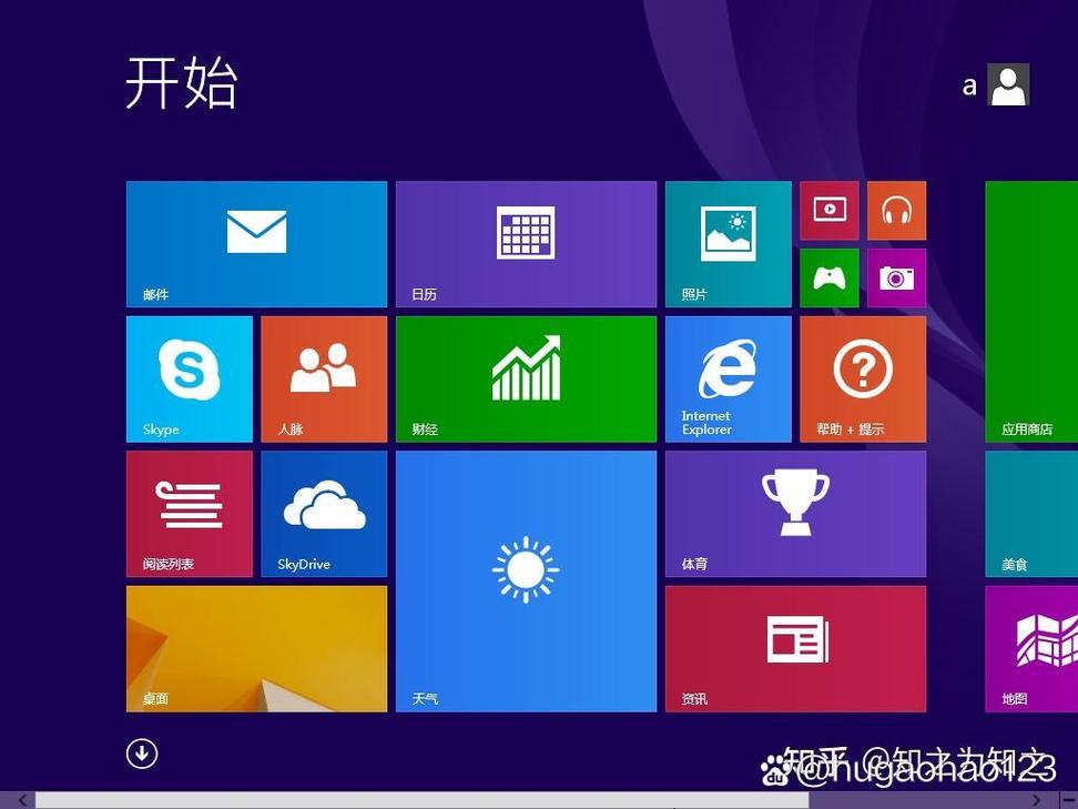 windows8 风格网站