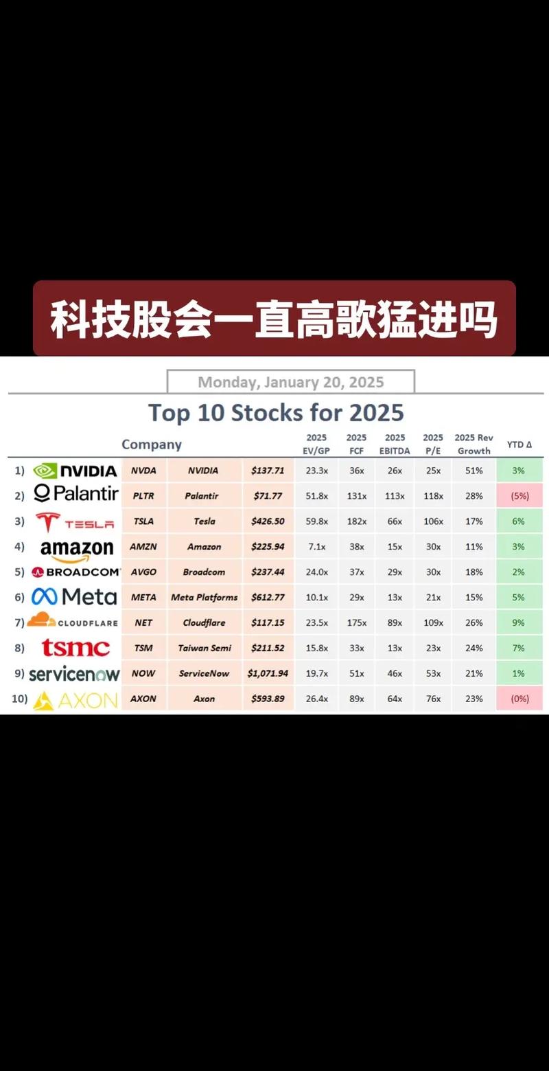 2025美国互联网股票