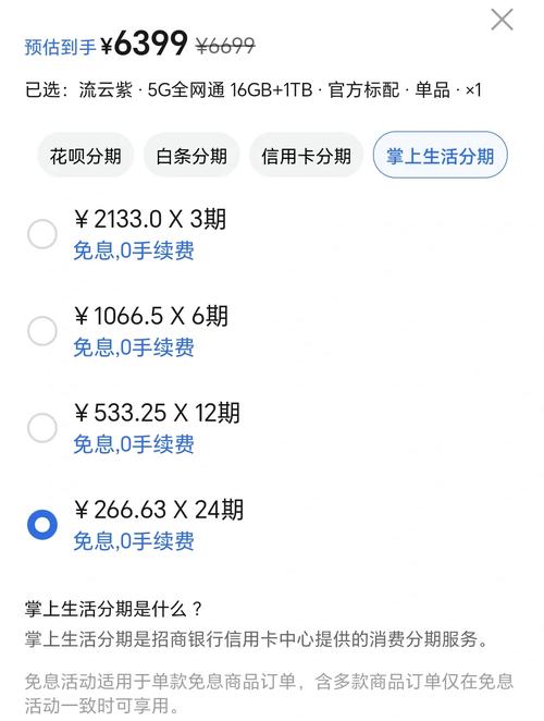 哪个网站可以分期付款买手机