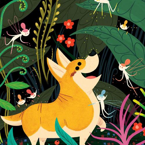 dribbble插画网站