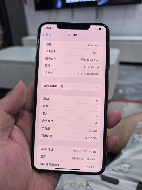 iPhonexs max 处理器