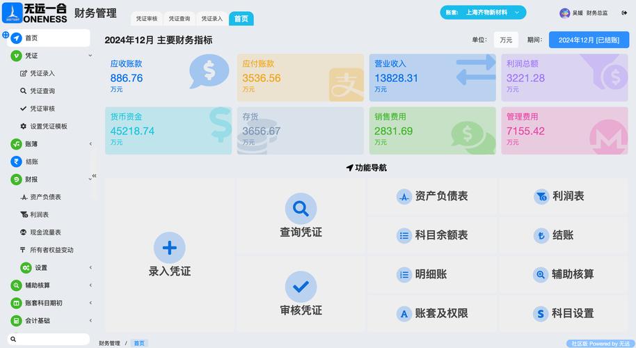 互联网＋运营app财务